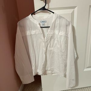 FLX brand new never worn cropped long sleeve shirt size small